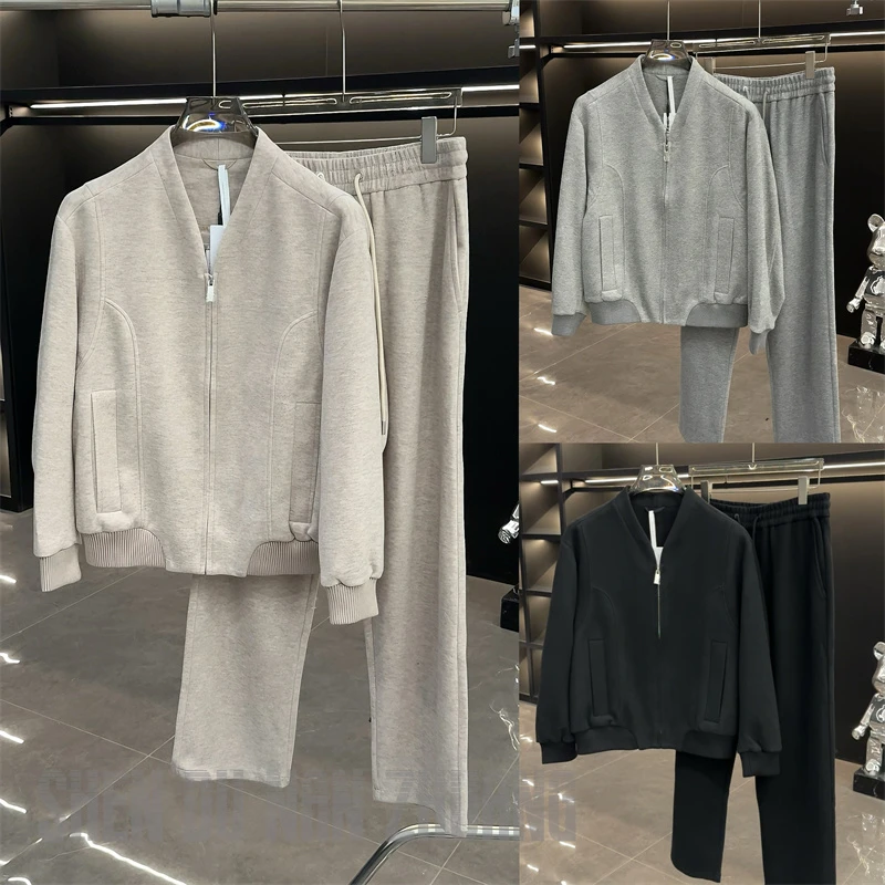 【绅度男装】顶奢棒球服休闲净版套装36083