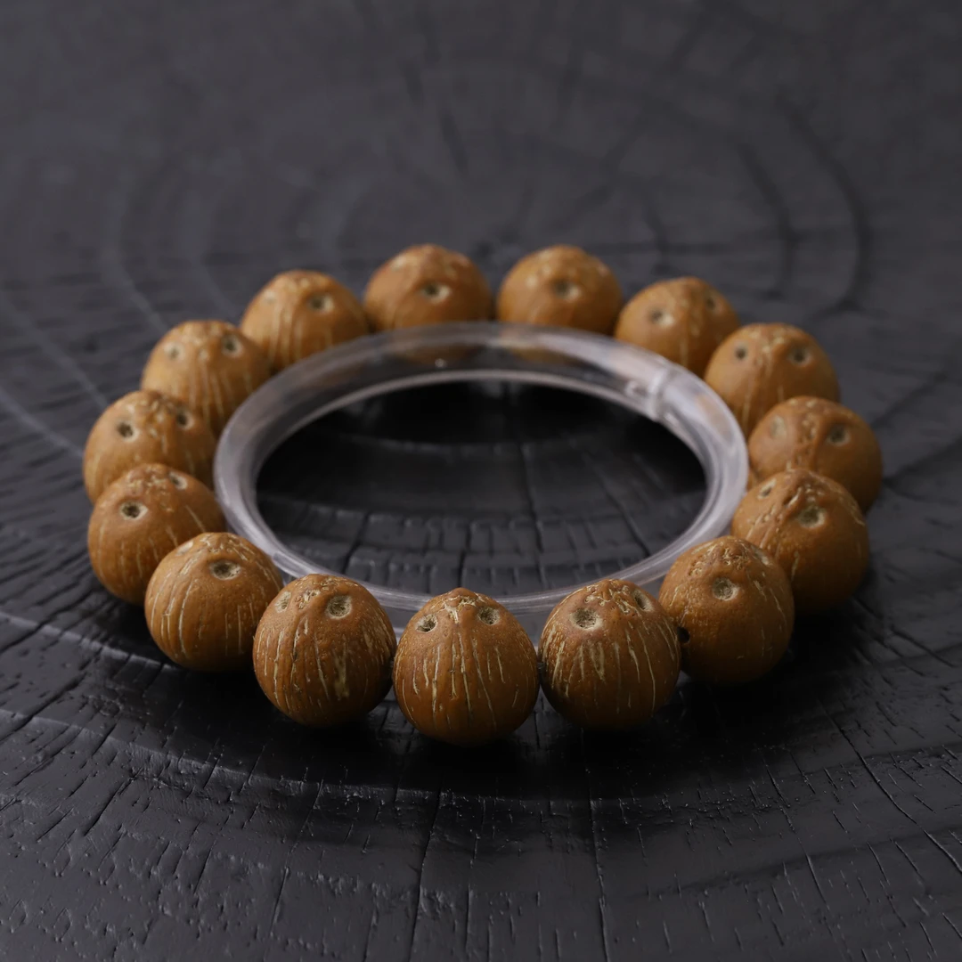 S8158【原皮黄金甲】微打底正圆深清紫金鼠懒人文玩手串