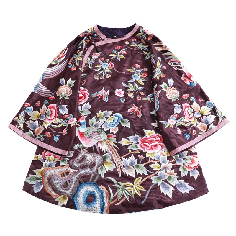 「雁春台」乐锦坊复古中国风手工设计感重工满绣日常女装中式上衣