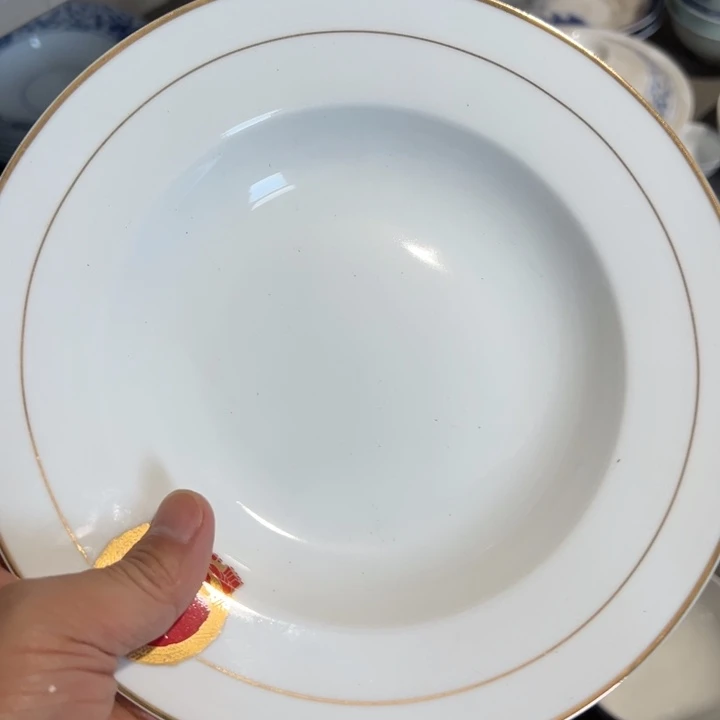 八寸果果金镶玉陶瓷