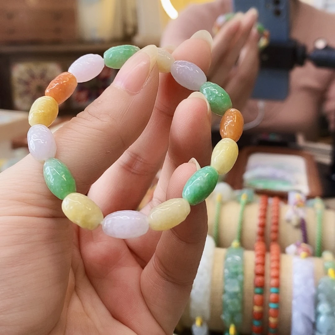 未镶嵌手链翡翠✨*翡翠手串