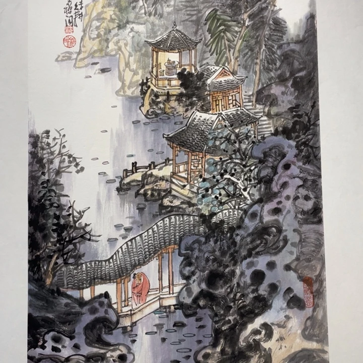 国画原创的微博就是一