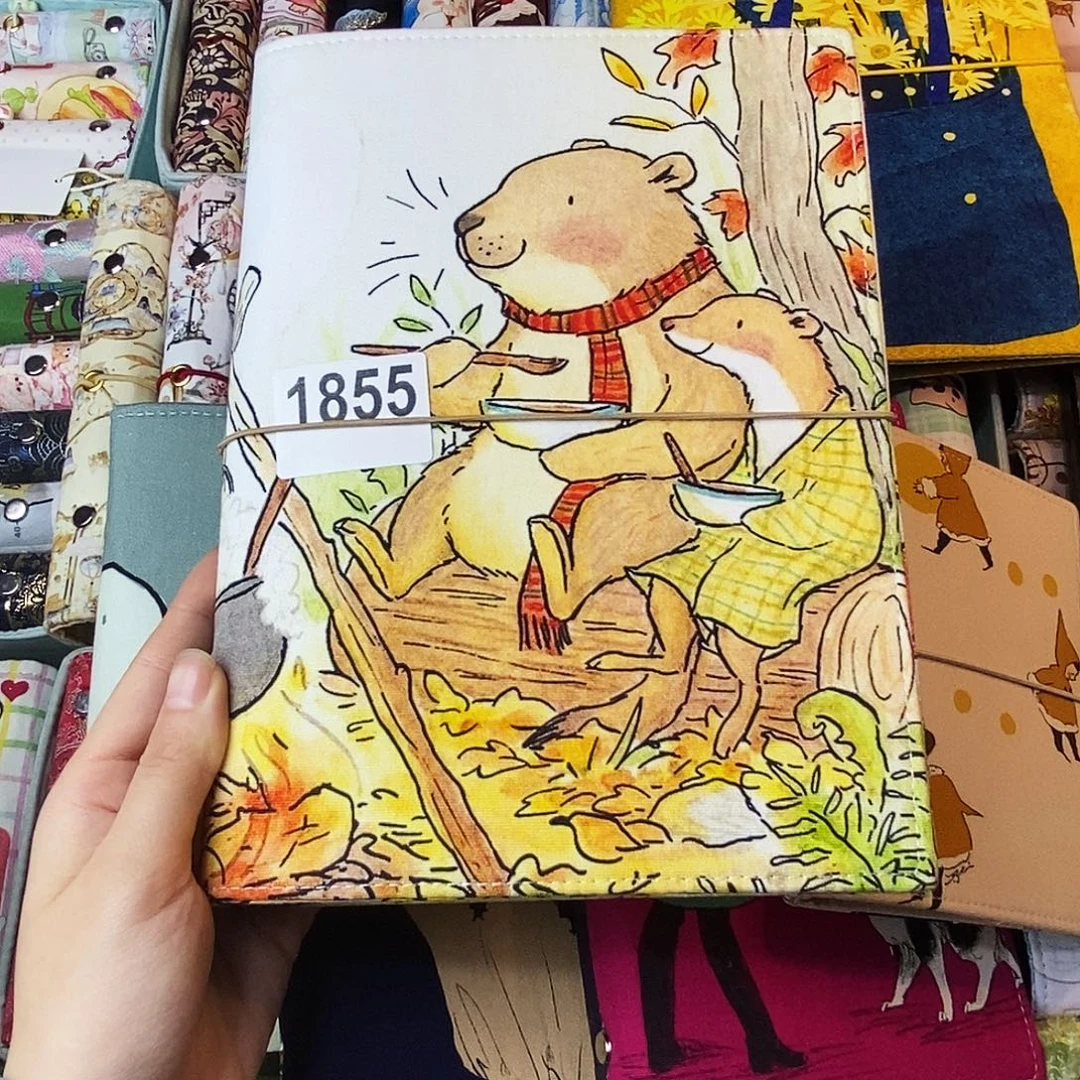 织绣A5活页不加纸1855