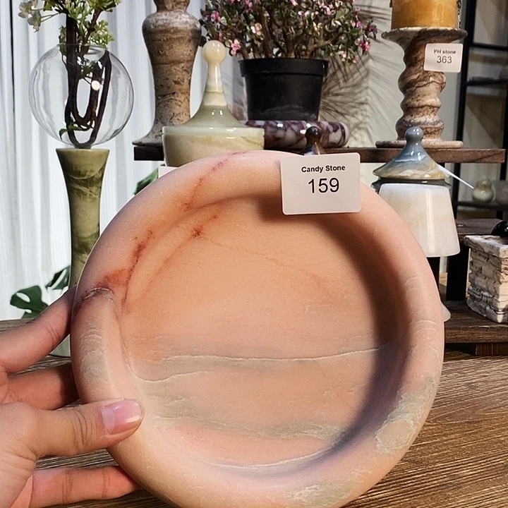 石材159烟粉甜甜圈