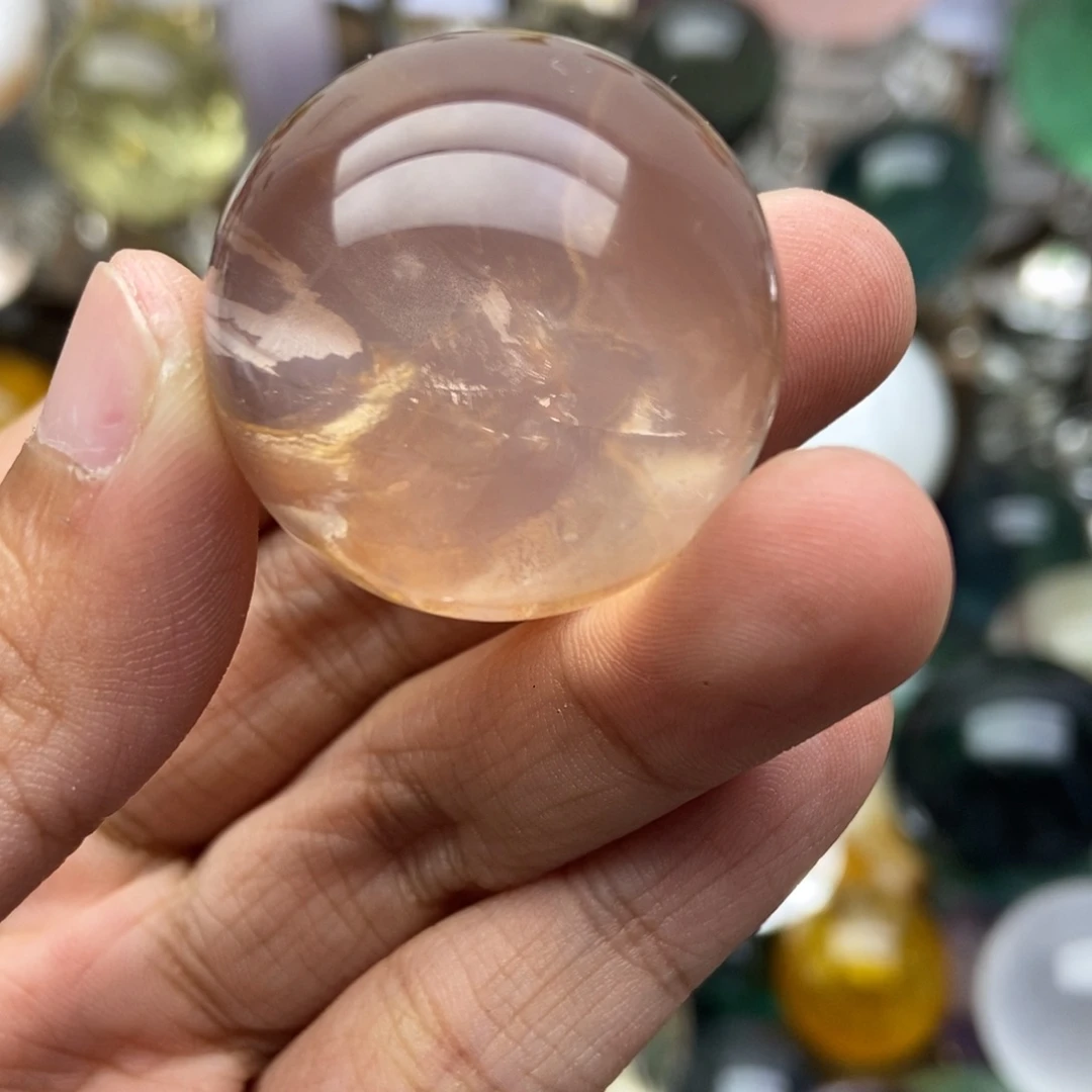 素***素水晶未镶嵌珠宝半成品水晶