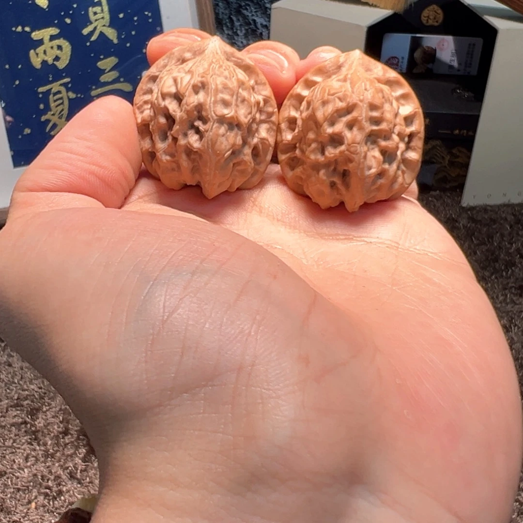 开***人文玩核桃吊坠赤兔6745