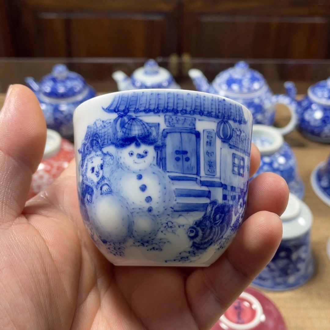 九段妙手生肖童子杯