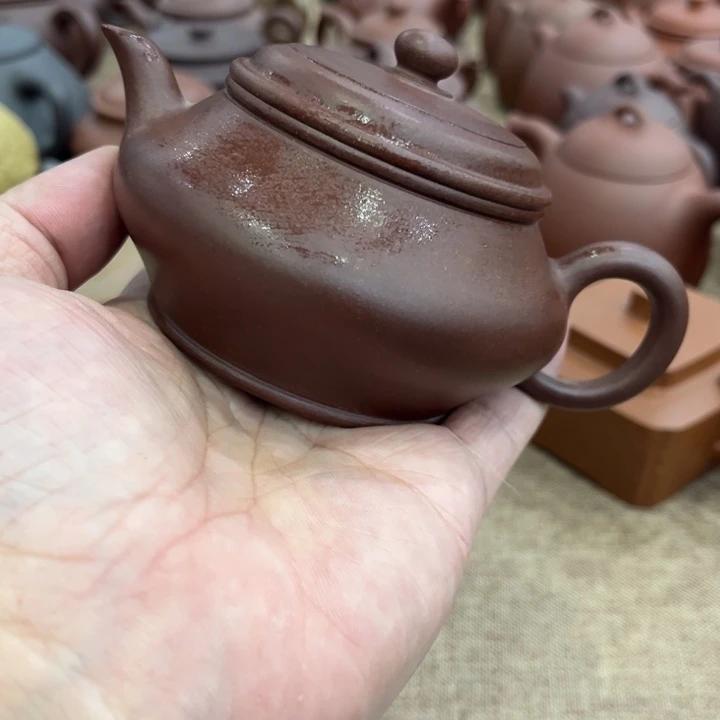 紫砂茶壶我是老大不给打你就