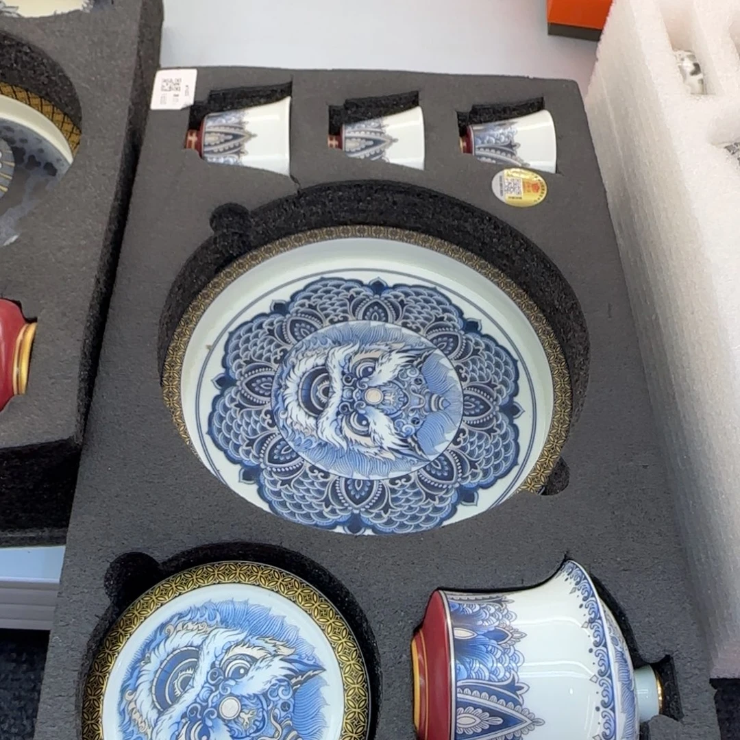 这些盖碗真好看！！！