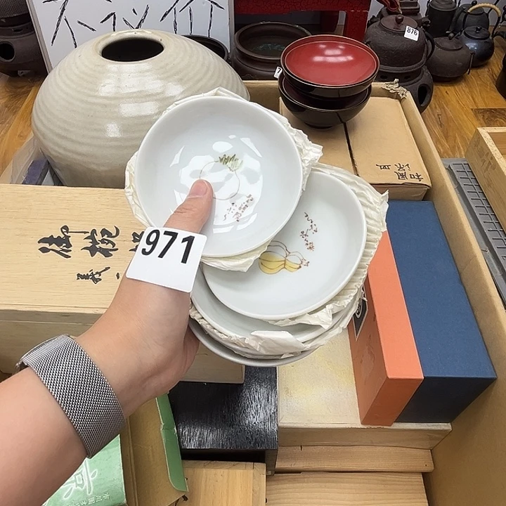 瓷片呀工艺品摆件瓷器摆件正能量