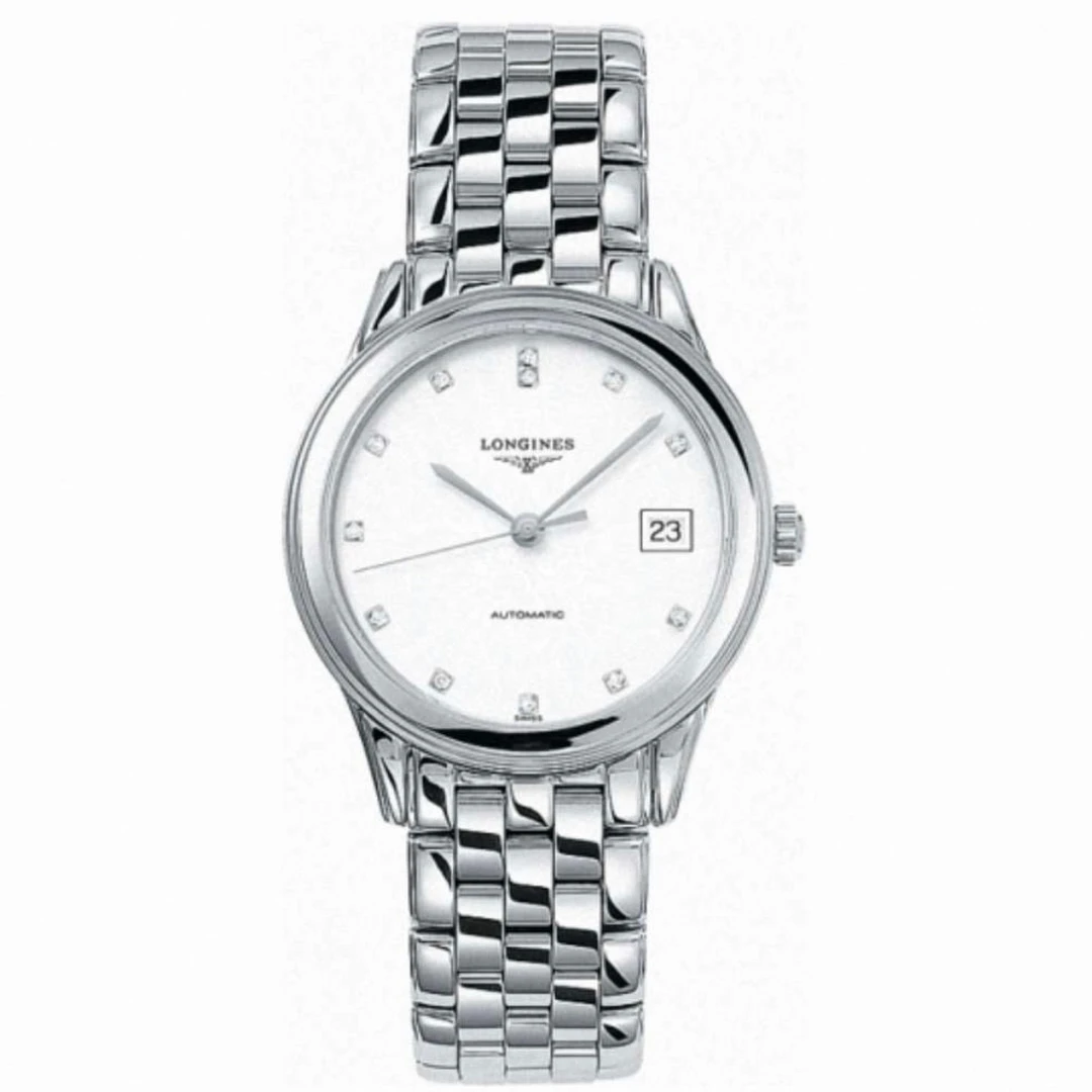 99新 Longines/浪琴 军旗774/36全自动机械手表/经典名表气质时尚