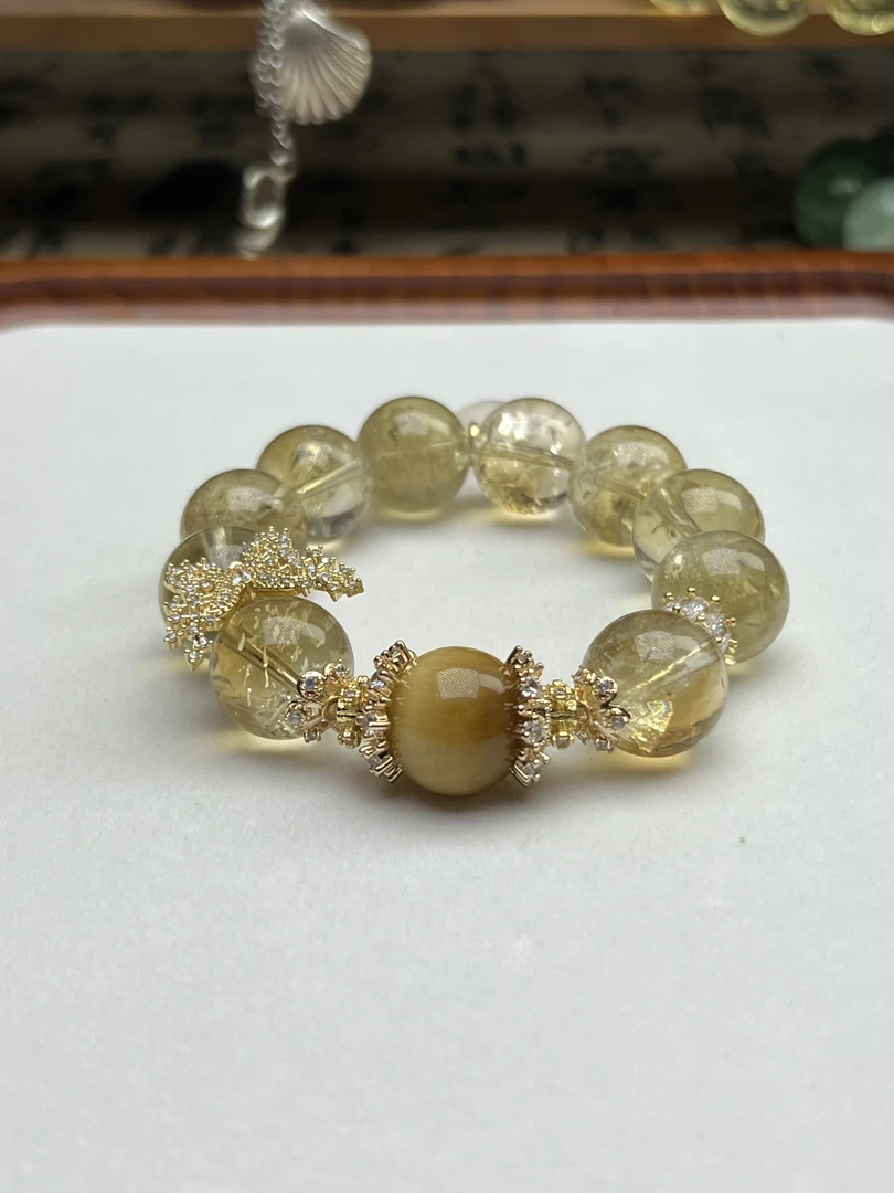 【黄塔】308 四单一起拍~ 天然水晶手链