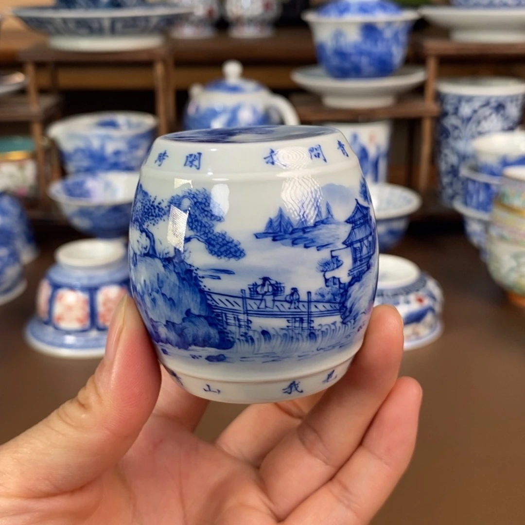 杯景德镇陶瓷手工手绘
