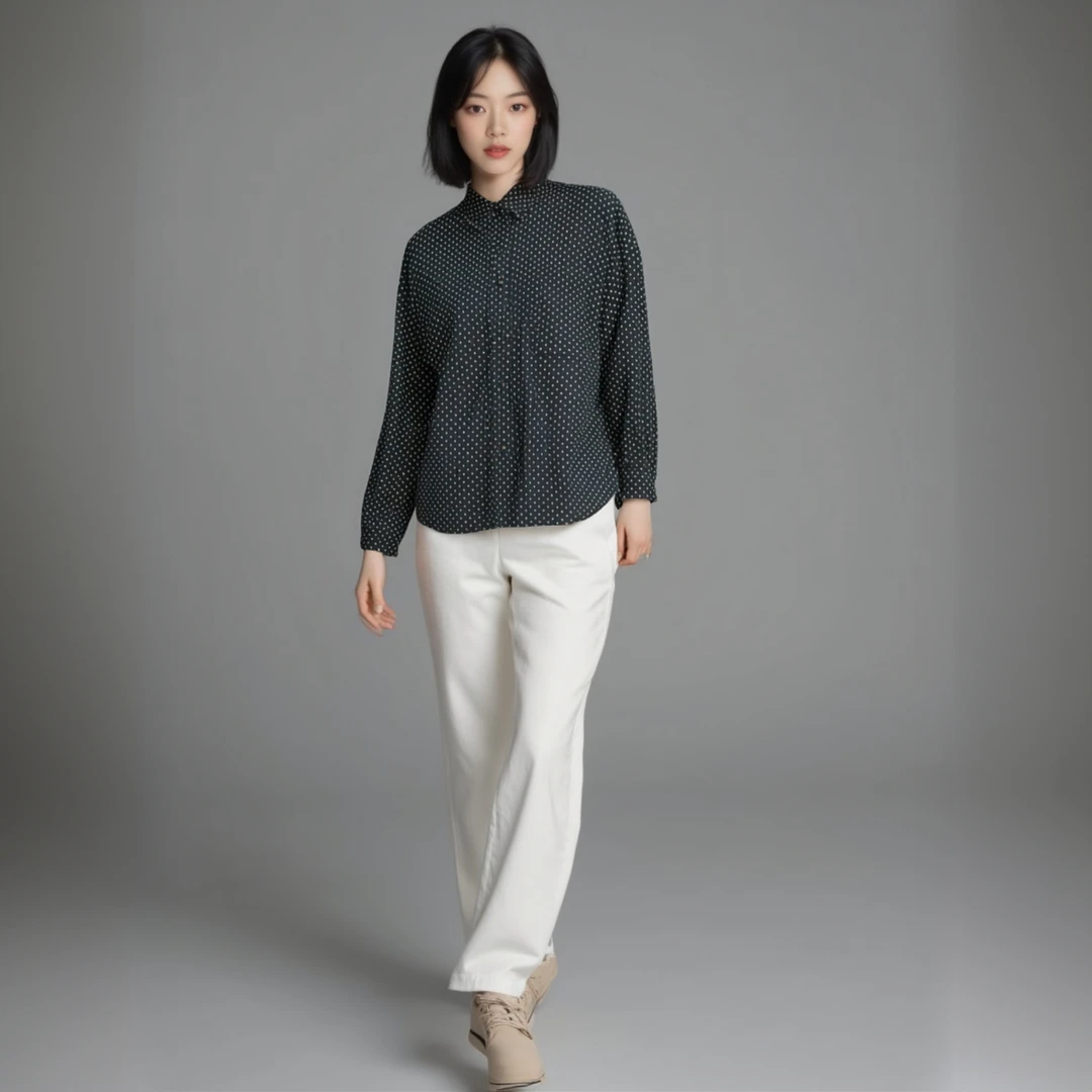 《楠姐姐推荐》波点520 衬衫