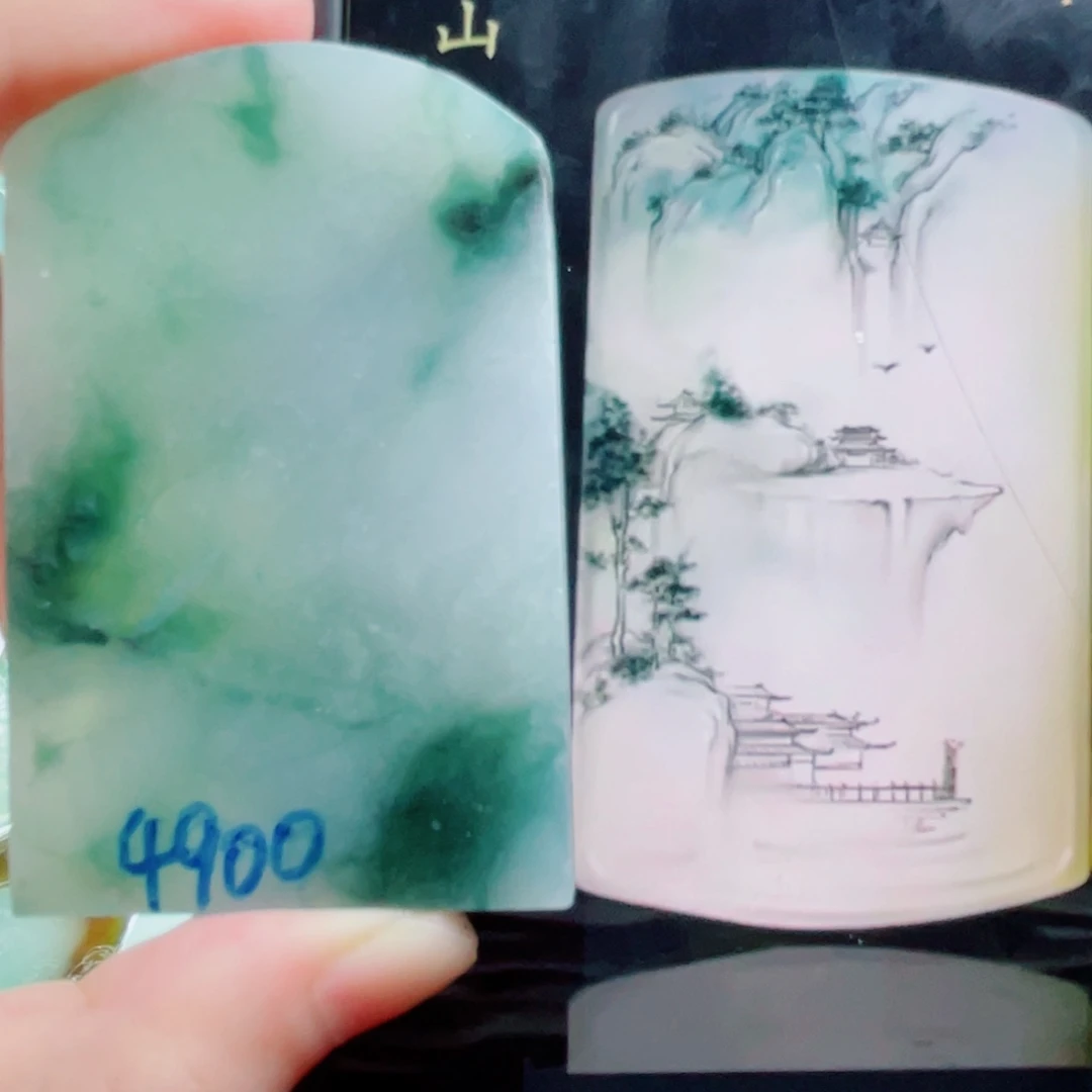 定制翡翠未镶嵌包工