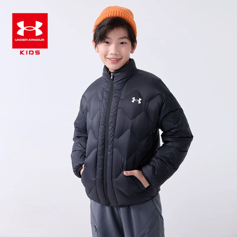 【安德玛童装】秋冬轻薄羽绒服90绒子立领保暖中大童户外244106510
