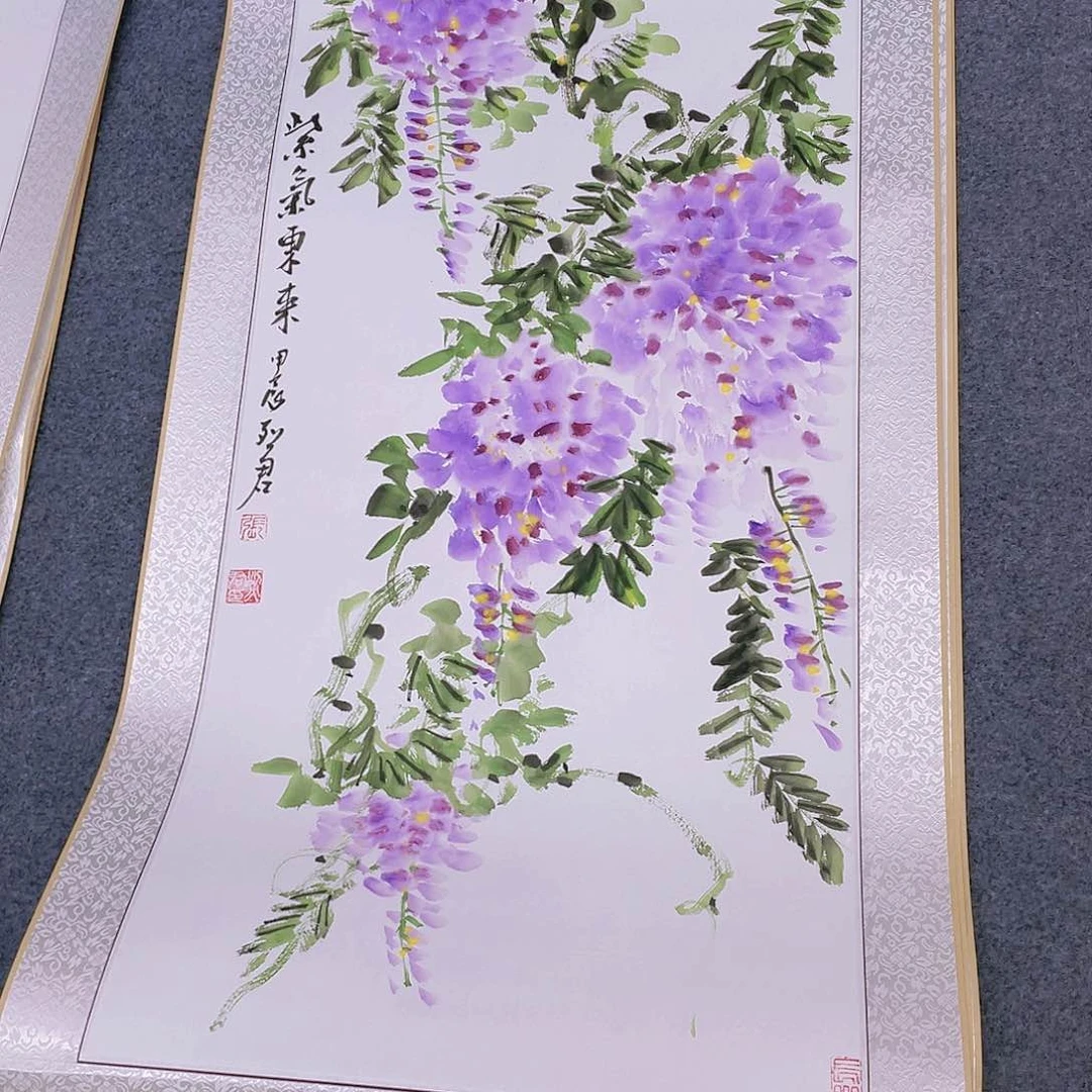 国画手绘作品欣赏与