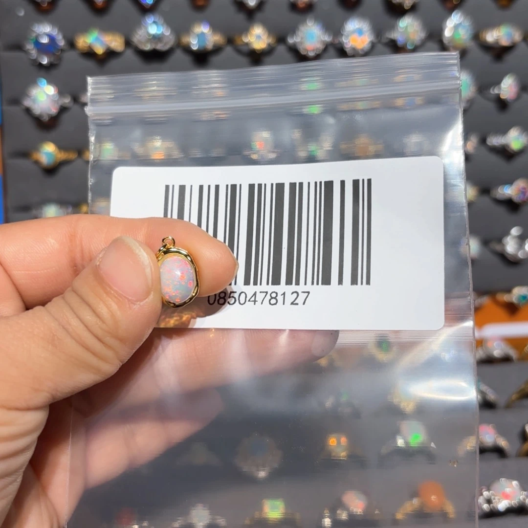 欧泊戒指银S925镶嵌小*尚戒指