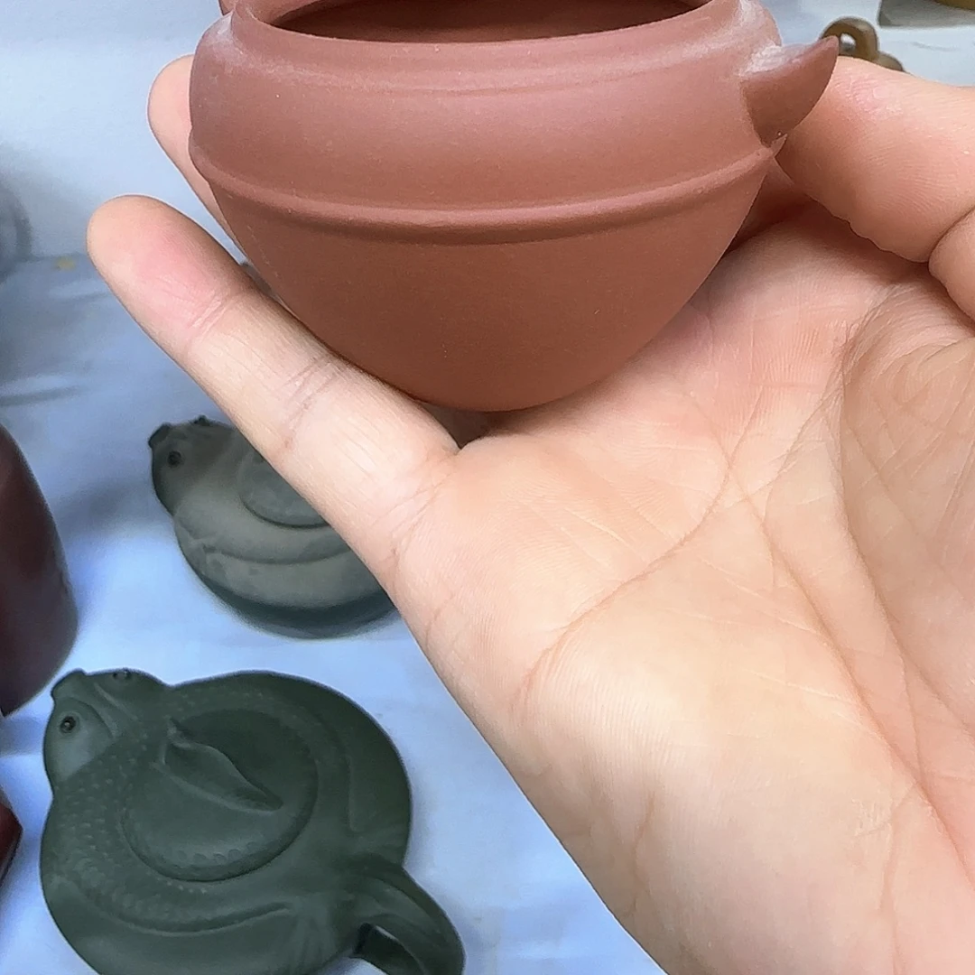 茶壶紫砂宜兴紫砂壶瑕疵处理