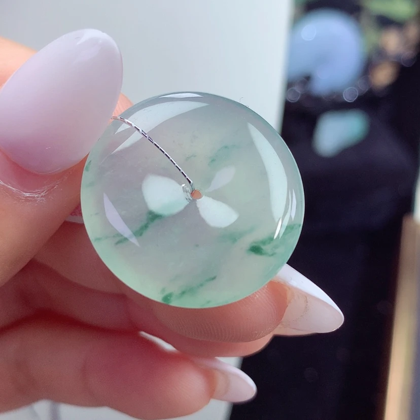 【闪购商品】颈饰未镶嵌翡翠尺寸26.2-5.3