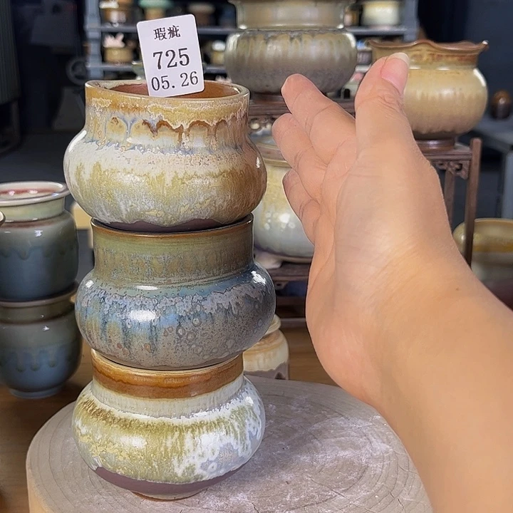 摆件景德镇陶瓷手工制作任意一个