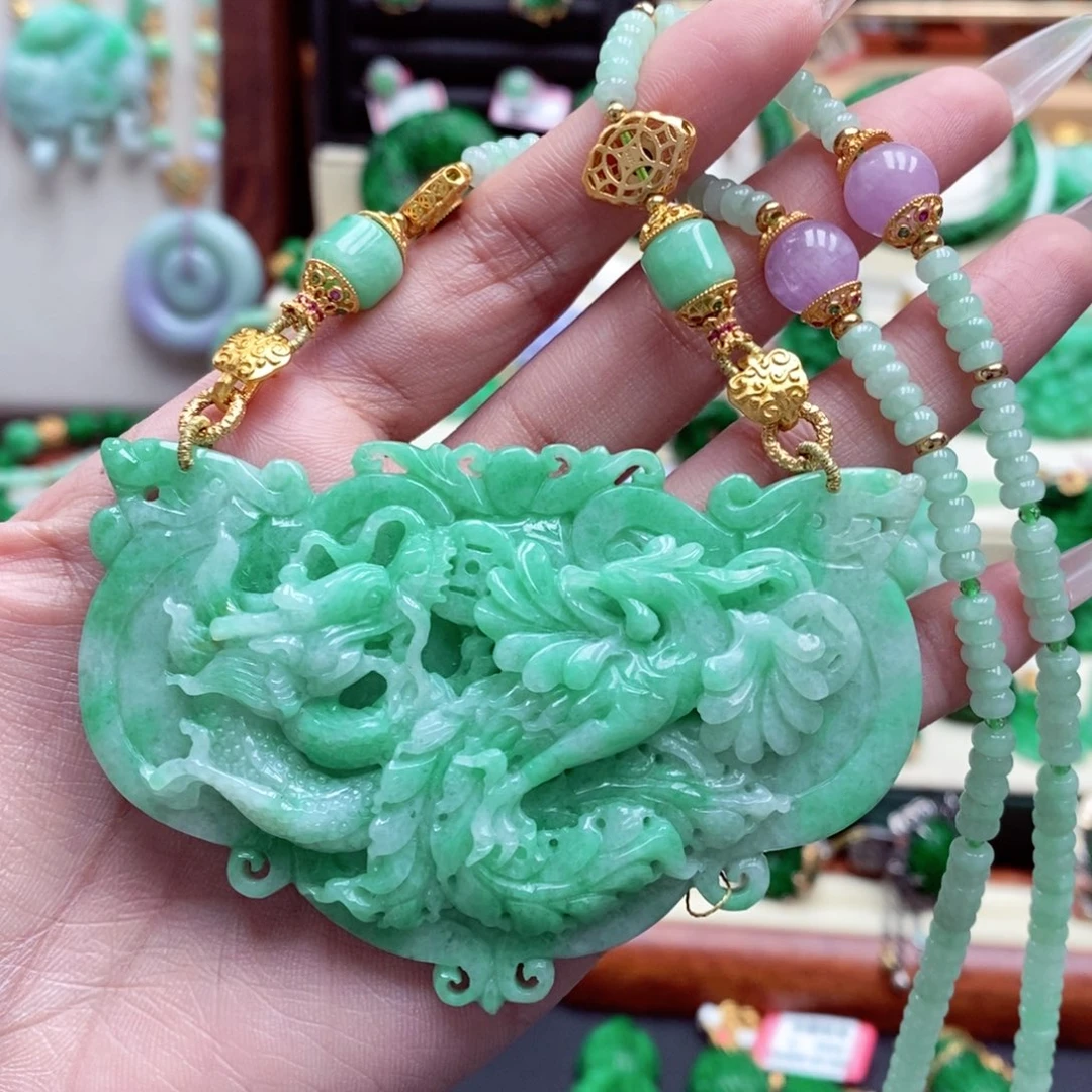 颈饰未镶嵌翡翠翡翠吊坠