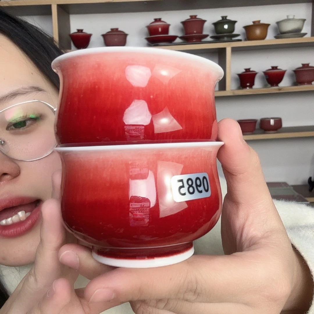 瓷片景德镇郎红陶瓷