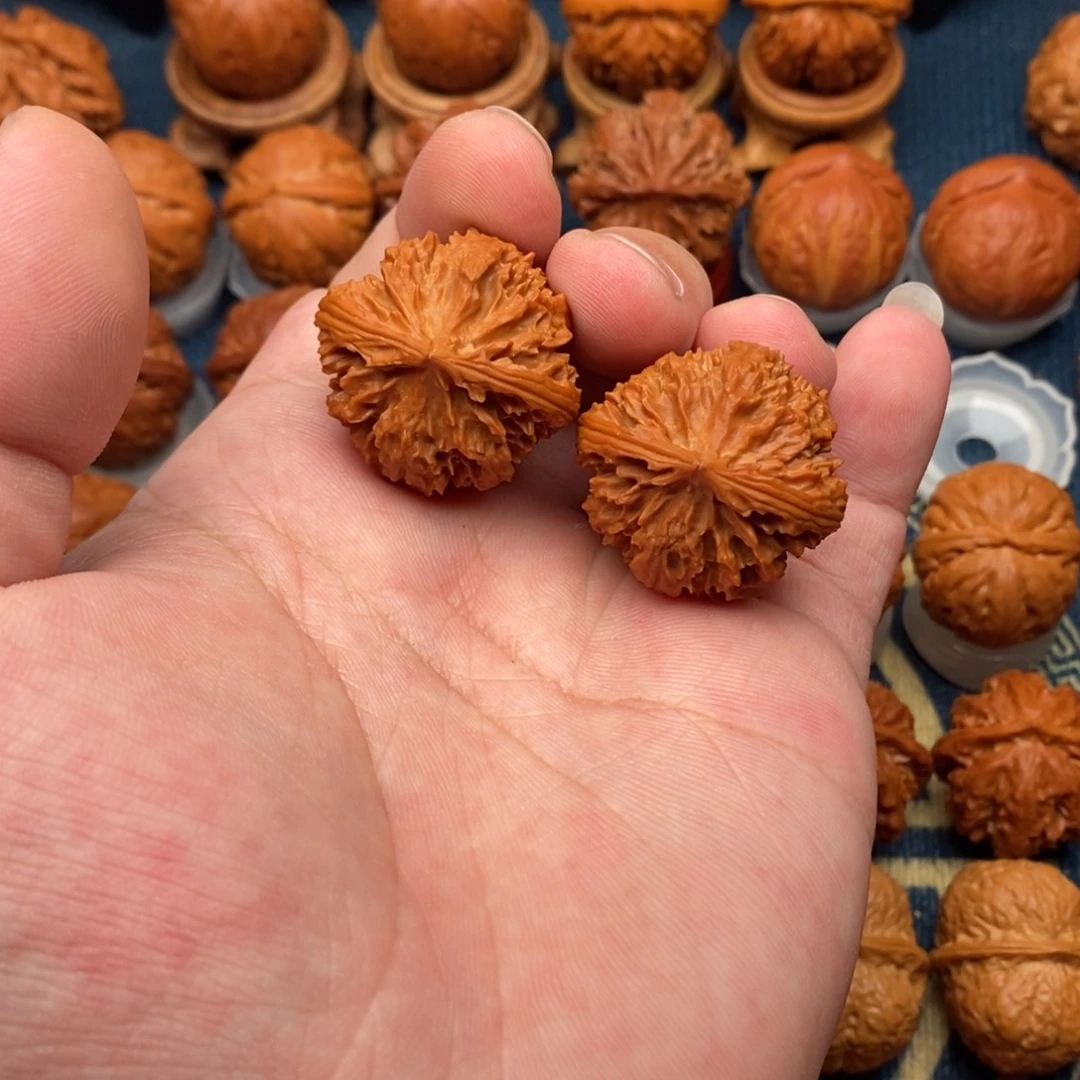 把件文玩核桃荔枝纹