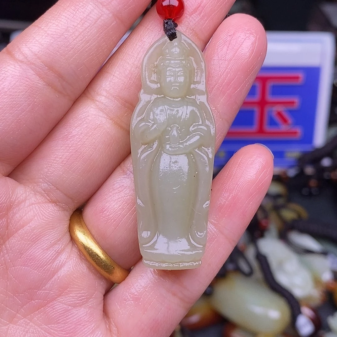 颈饰未镶嵌和田玉