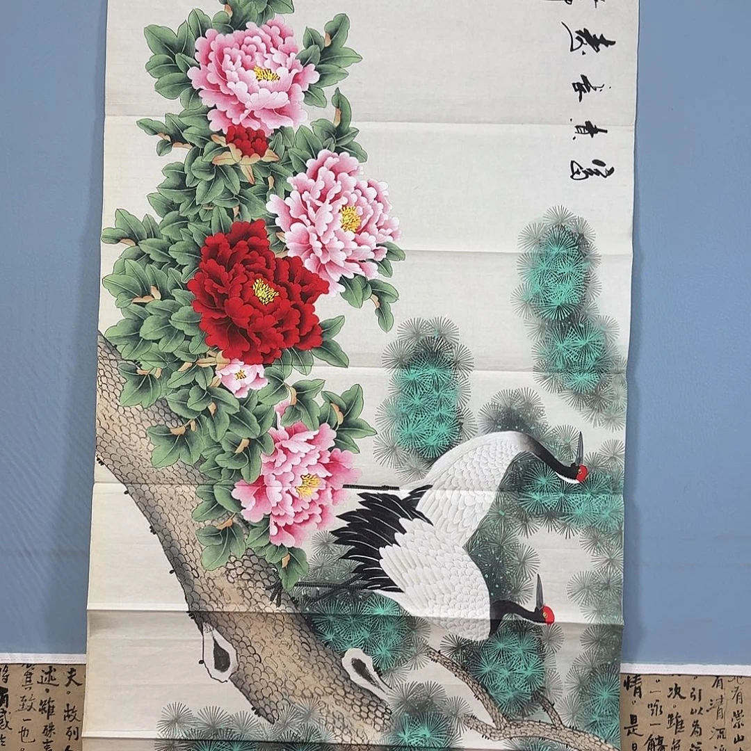 国画1809 牡丹一如你初来