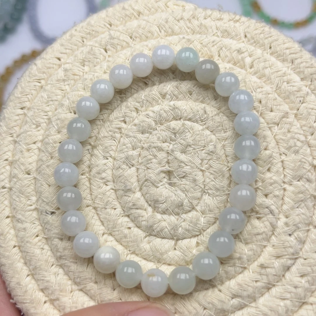 翡翠未镶嵌手链翡翠7.4