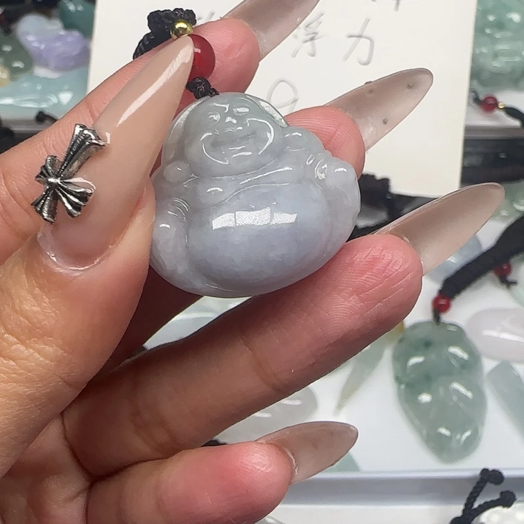 翡翠未镶嵌颈饰60