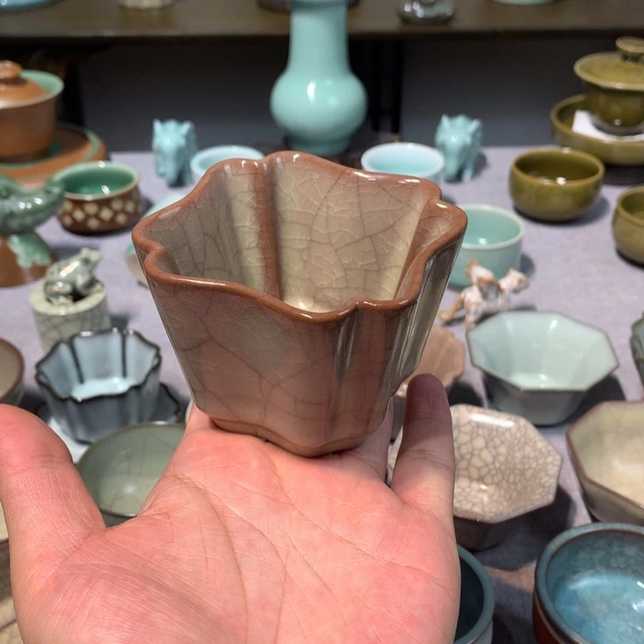 龙泉青瓷手工哥窑