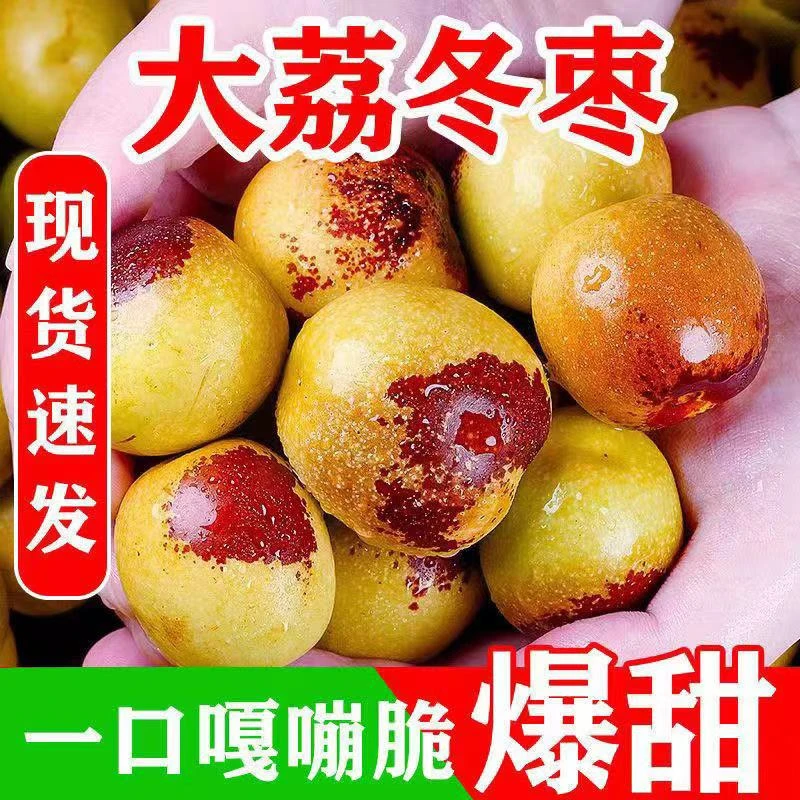 陕西大荔冬枣脆甜孕妇零食特大果当季新鲜水果新鲜现摘坏果包赔