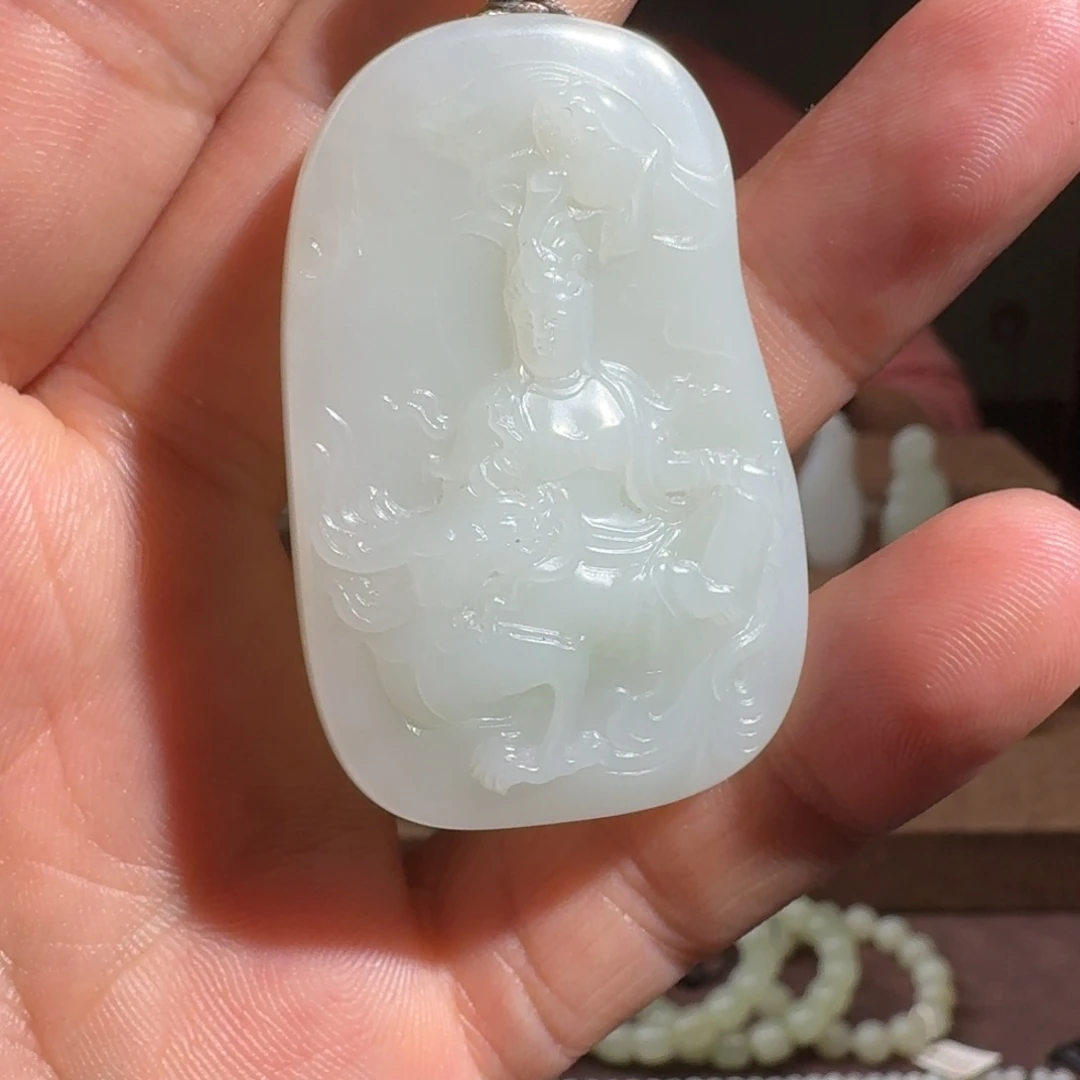 和田玉挂件未镶嵌