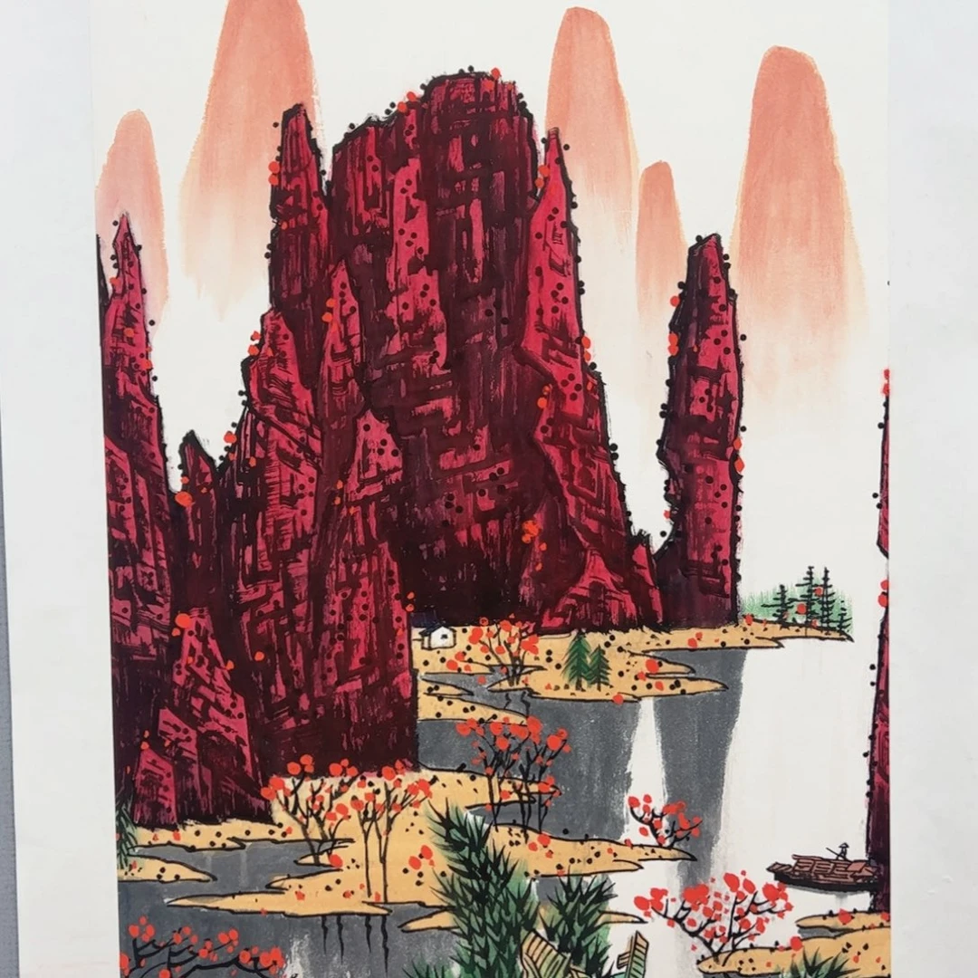 国画国画中美协会员莫国宾精品