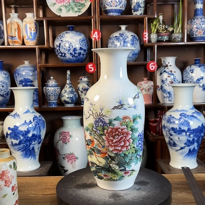 陶瓷景德镇陶瓷赏瓶