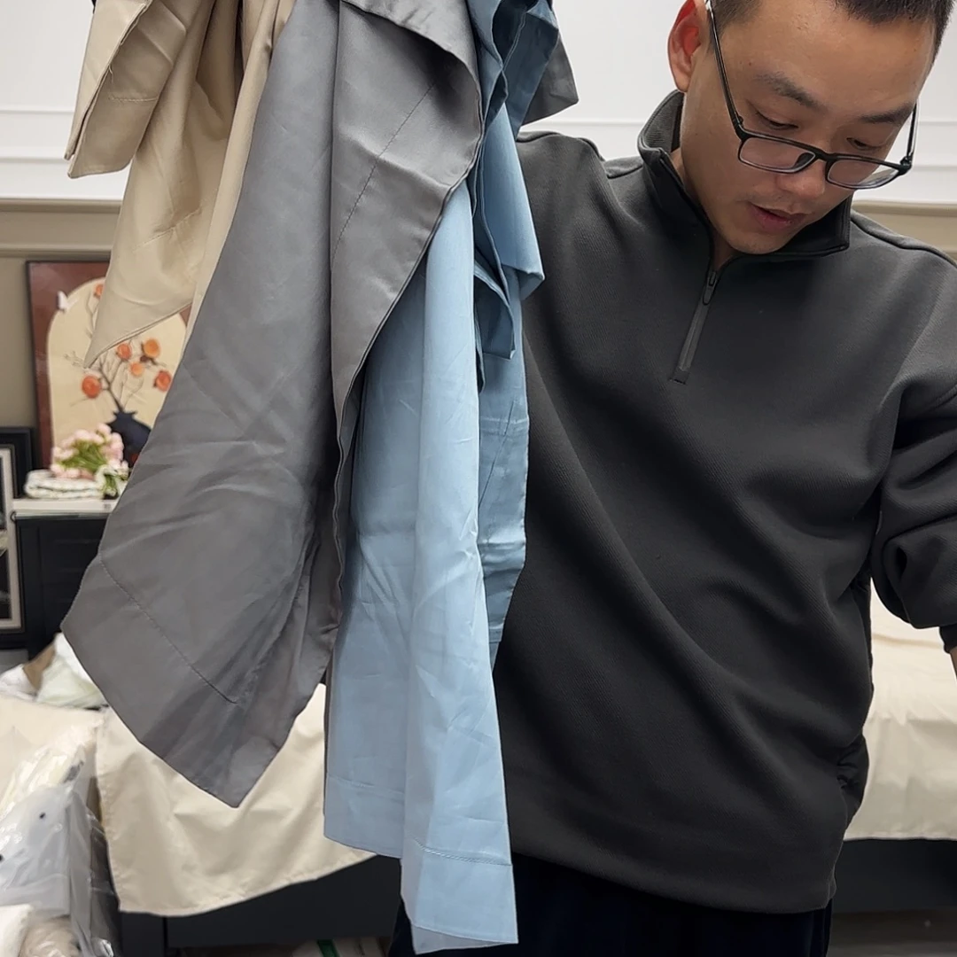 往***风真丝棉真丝棉060三对枕头套