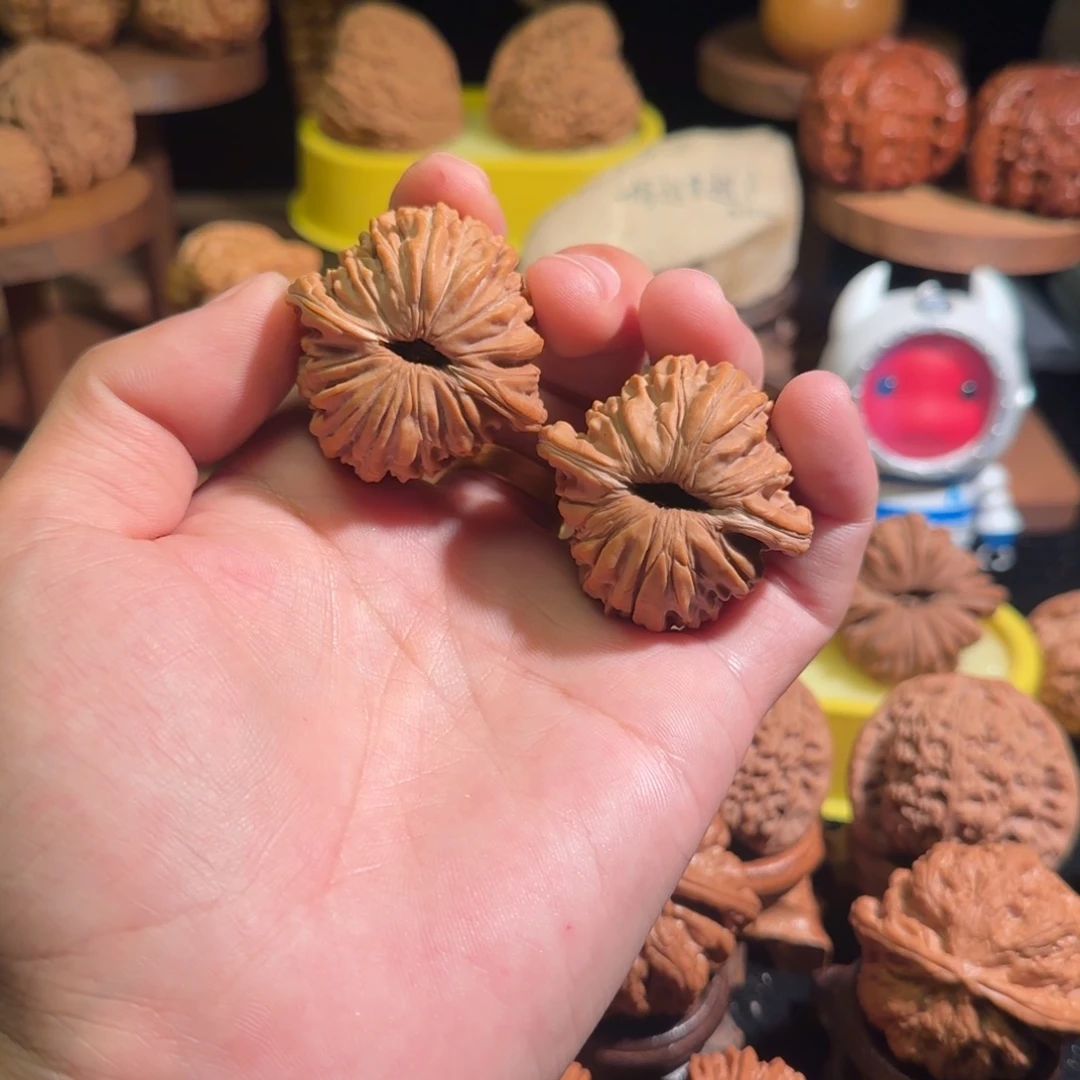 文玩核桃吊坠41四座楼