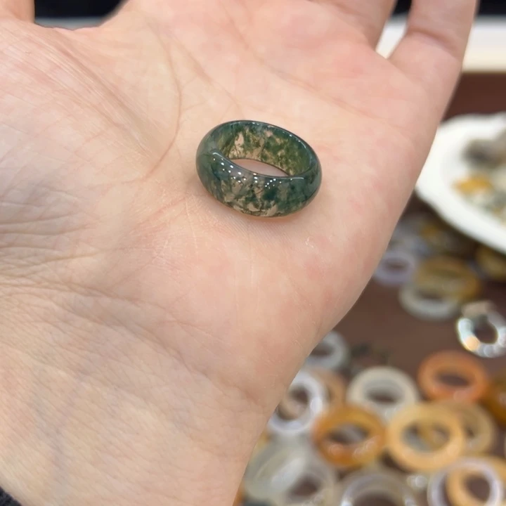 玛瑙/玉髓合金戒指53港12