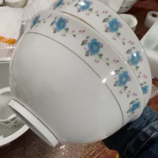 瓷片陶瓷6英寸2个高岭土