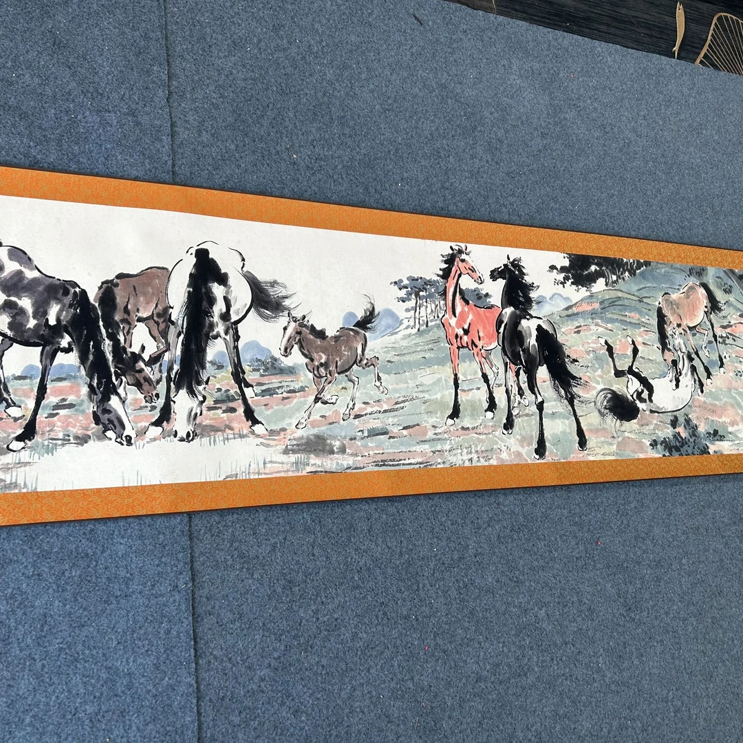 【马到成功】270*50 高清复刻 家居软装