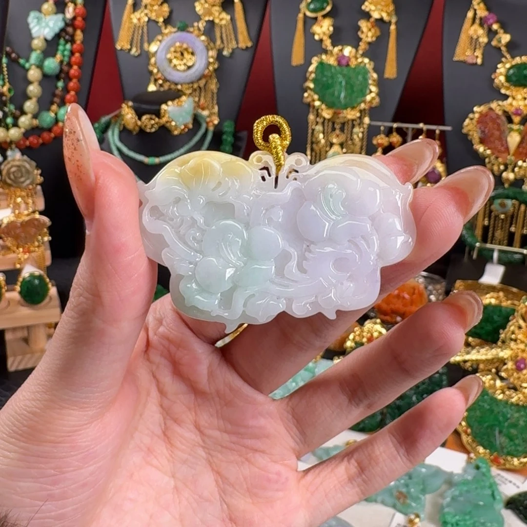 翡翠未镶嵌吊坠(不含链)吊坠炸