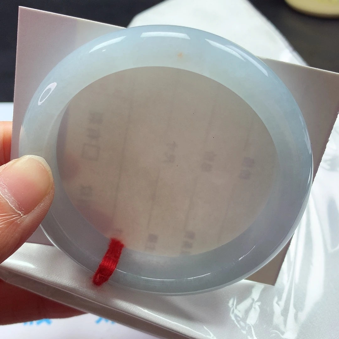 翡翠手镯未镶嵌57圈