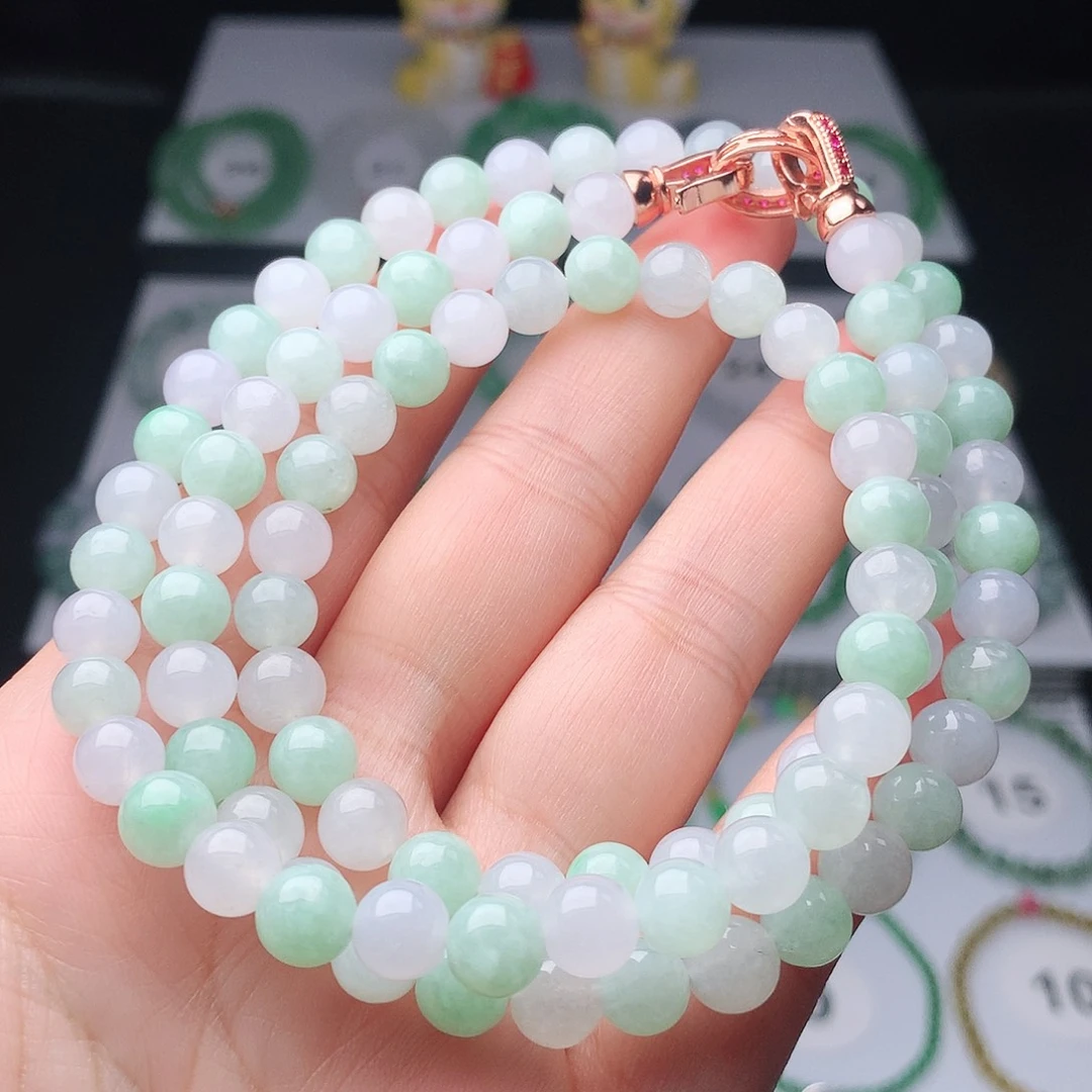 翡翠未镶嵌手链翡翠