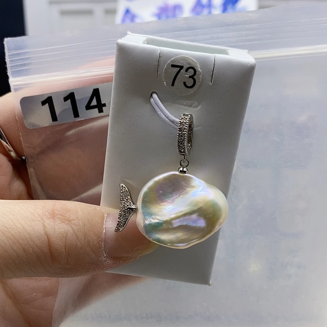 颈饰合金淡水珍珠