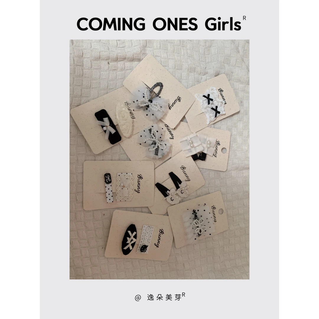 逸朵美芽COMING ONES 女童秋季发夹    FJ05