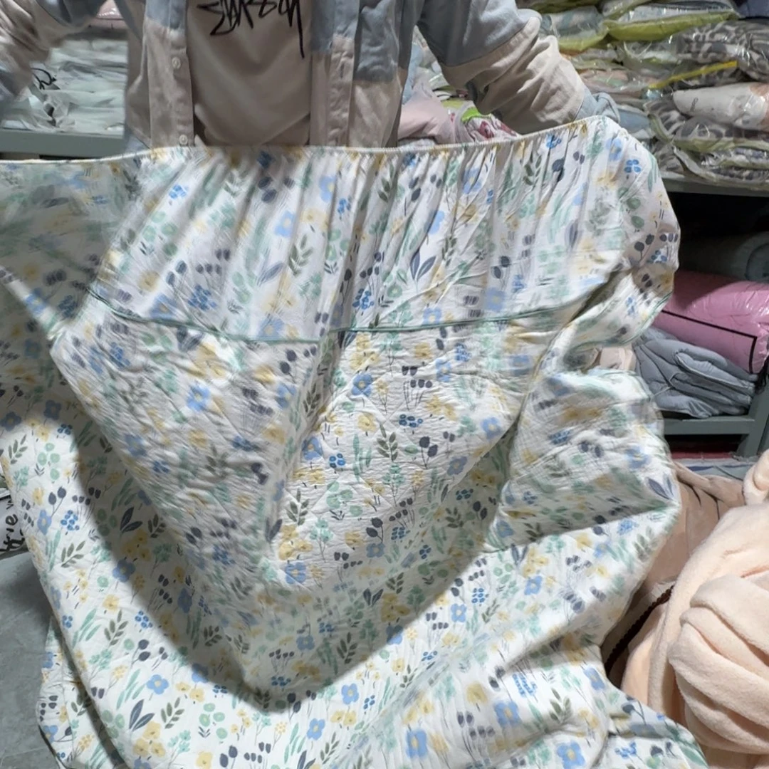 绵羊毛聚酯纤维一米八防水床笠