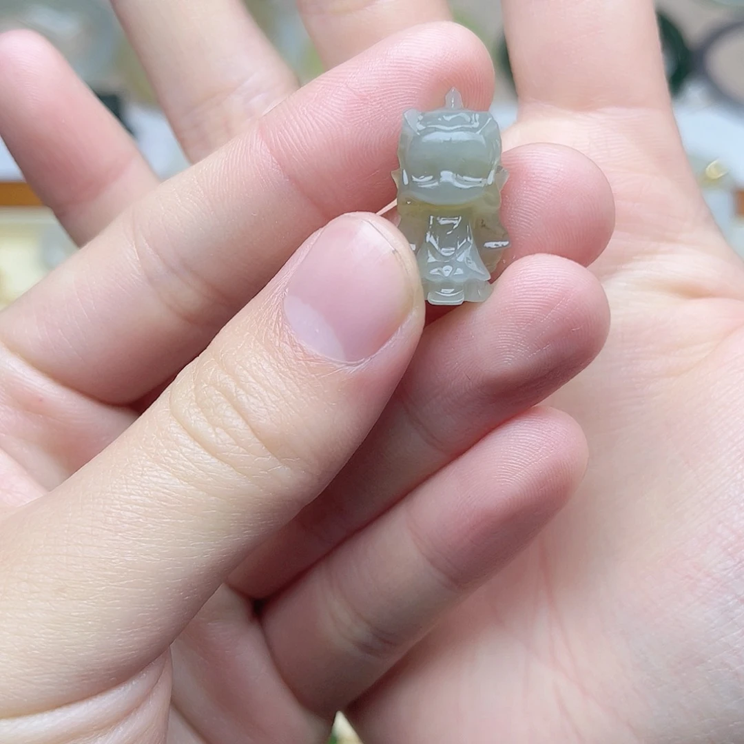 和田玉挂件。k k未镶嵌