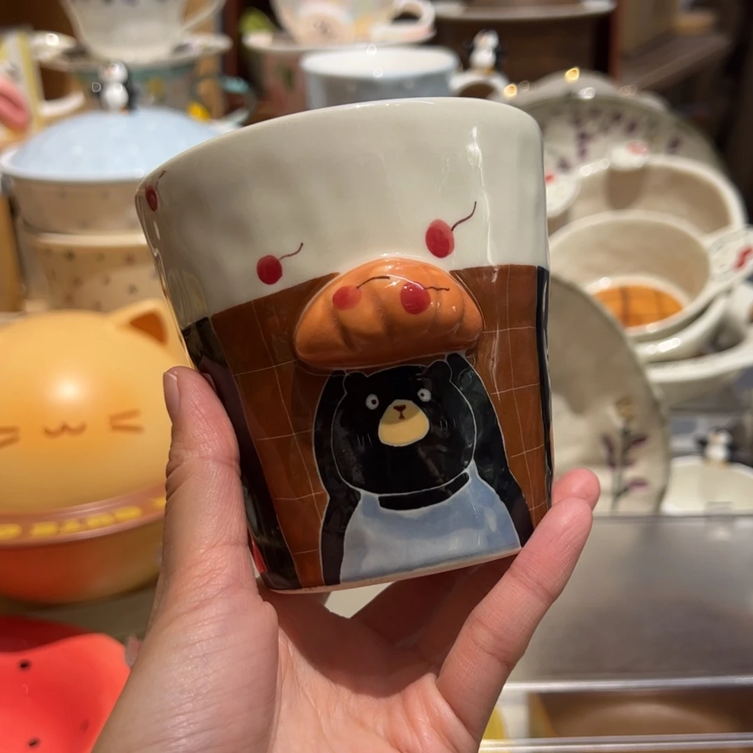 景德镇牛角包手握杯